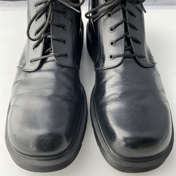 Vtg 90s Dr. Martens Doc 8752 Square Toe Leather Chunky Boots Men’s Size 10 main image 15